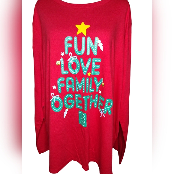 4 For $25 NWT  JAMMIES FOR YOUR FAMILY sleepwear size 2x - Picture 2 of 2